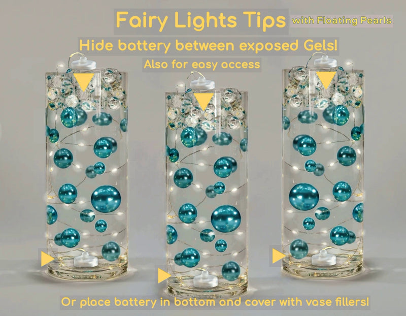 3 Led Fairy Lights Strings-Fully Submersible-Choice of Warm White or White