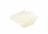 3" Off White/Ivory Flower Floating Candles. Set of 3 Candles-Unscented