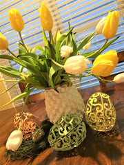 *פינוי* פסטל גליל גליטר ביצת - X Jumbo - לקישוטי פסחא