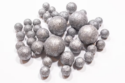 1 GL Floating Glitter Silver Pearls - Including Water Gels & Kit for the Floating Effect - Option of Submersible Fairy Lights - Centerpiece Decorations