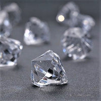 *Ausverkauf* Jumbo-Kristall-Edelsteine ​​– 3,8 cm – 1-Pfund-Beutel – Vasendekorationen und Tischstreuer