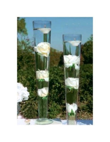 7 Floating Spring Rose Bush - White/Off White - Vase Decoration