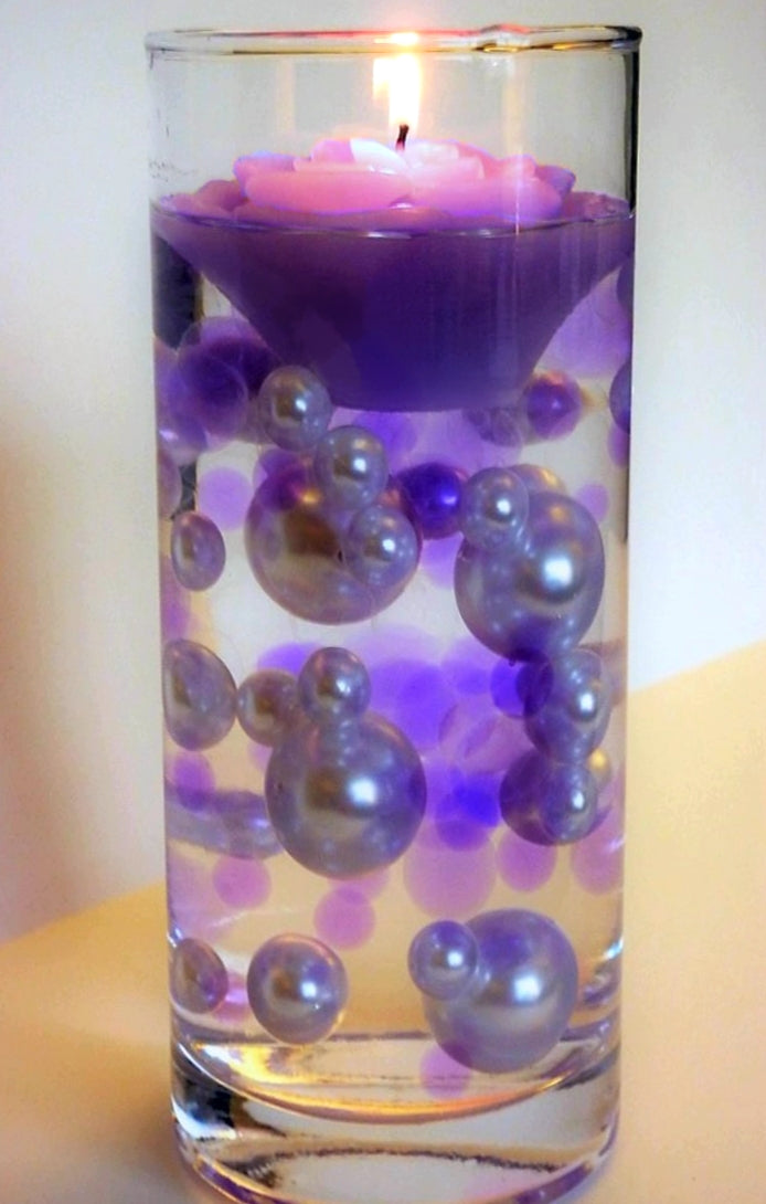 *Liquidación* Jumbo Lavender Sparkling Gems - Decoraciones de jarrones y esparcimiento de mesa