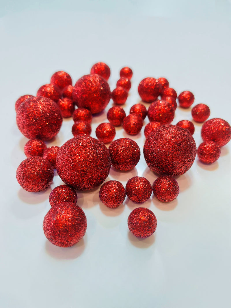 Perlas de cobre rosa 'flotantes' - Decoraciones de jarrón sin agujeros Jumbo/varios tamaños